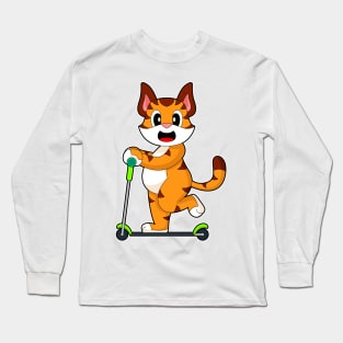 Tiger Scooter Long Sleeve T-Shirt